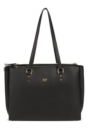 Wenger Rosalyn 14 inch Laptop Tote - Black/Sky Blue
