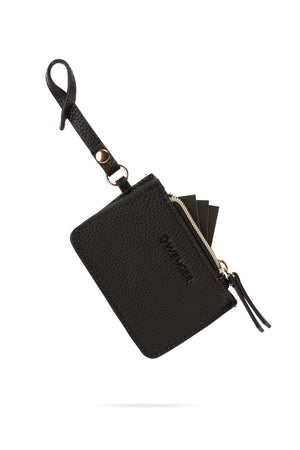 Wenger Rosalyn 14 inch Laptop Tote - Black/Sky Blue Detachable zippered coin purse adds convenience