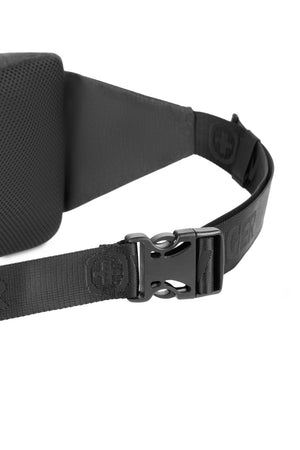 Wenger mx crossbody tablet waist bag - charcoal heather Thick easily adjustable webbing strap provides multiple carry options