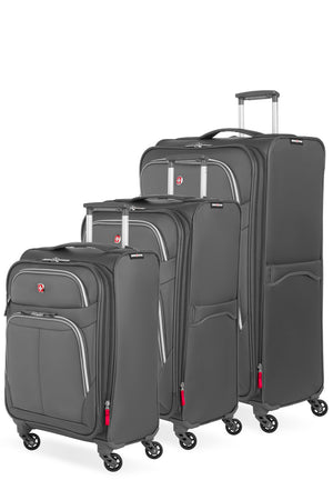 Swissgear 6270 Expandable Liteweight 3 piece Spinner Luggage Set 
