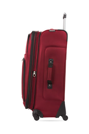SWISSGEAR Sion 6283 Expandable 3pc Spinner Luggage Set - Burgundy Expands for additional interior space 