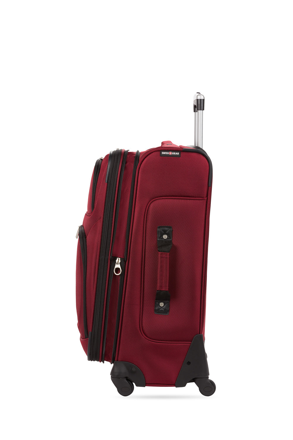 SWISSGEAR Sion Medium Checked Spinner - Burgundy - 05