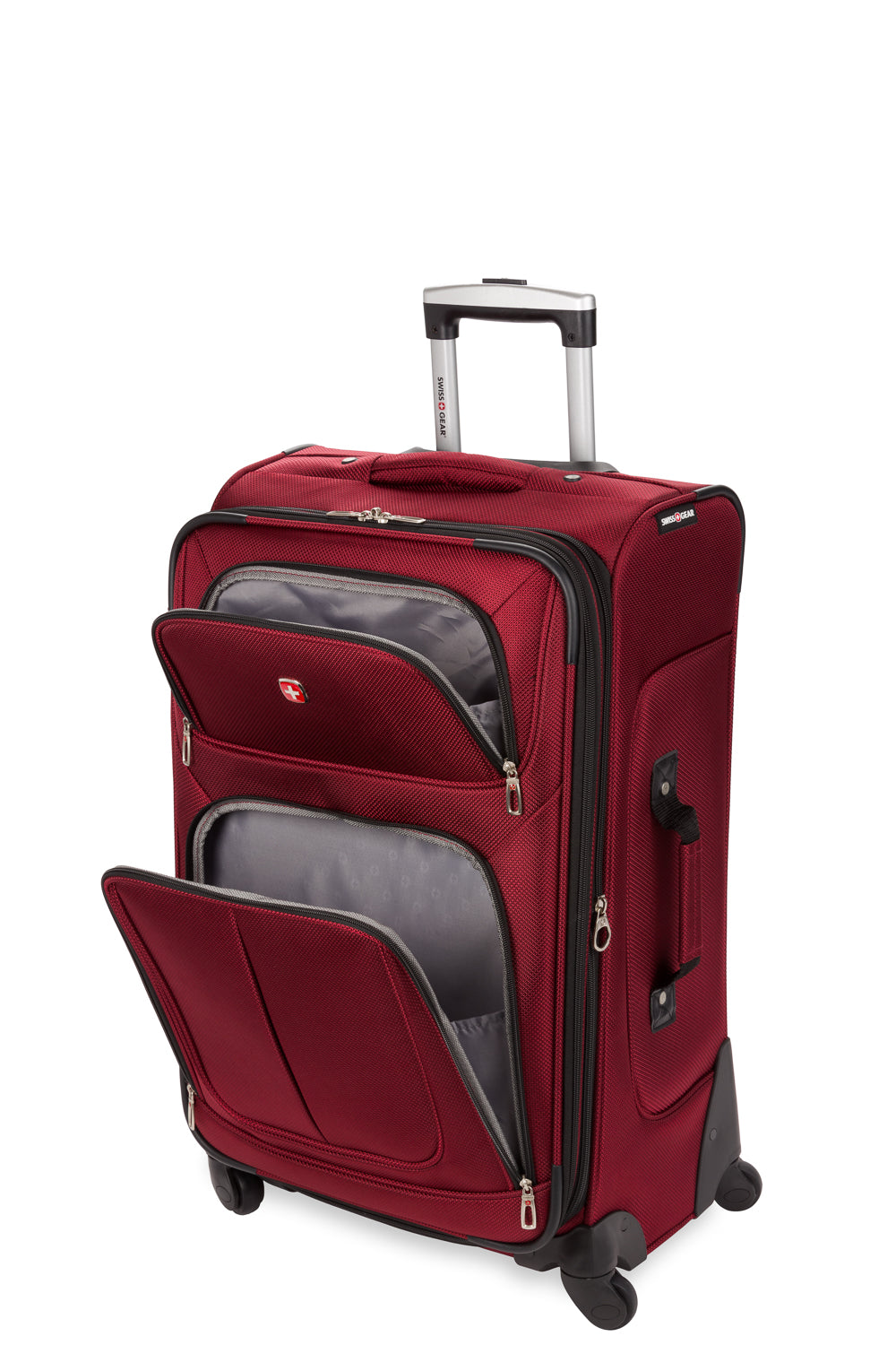 SWISSGEAR Classic Traveler Bundle in Burgundy/Black/Grey