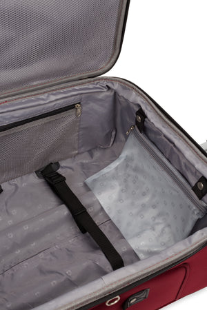 SWISSGEAR Classic Traveler Bundle in Burgundy/Black/Grey