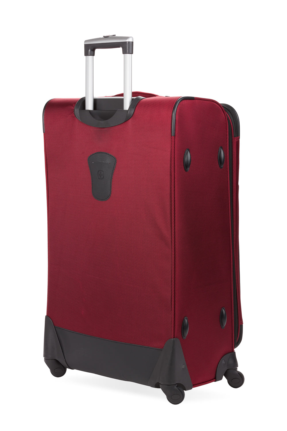 SWISSGEAR Sion Large Checked Spinner - Burgundy - 02