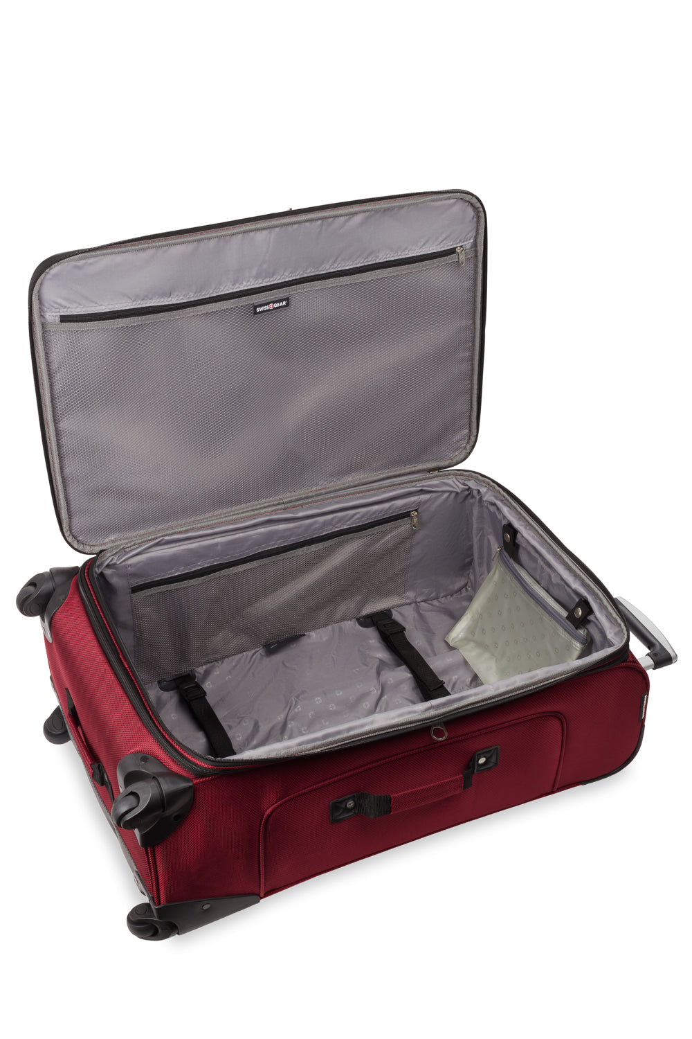 SWISSGEAR Sion Large Checked Spinner - Burgundy - 07