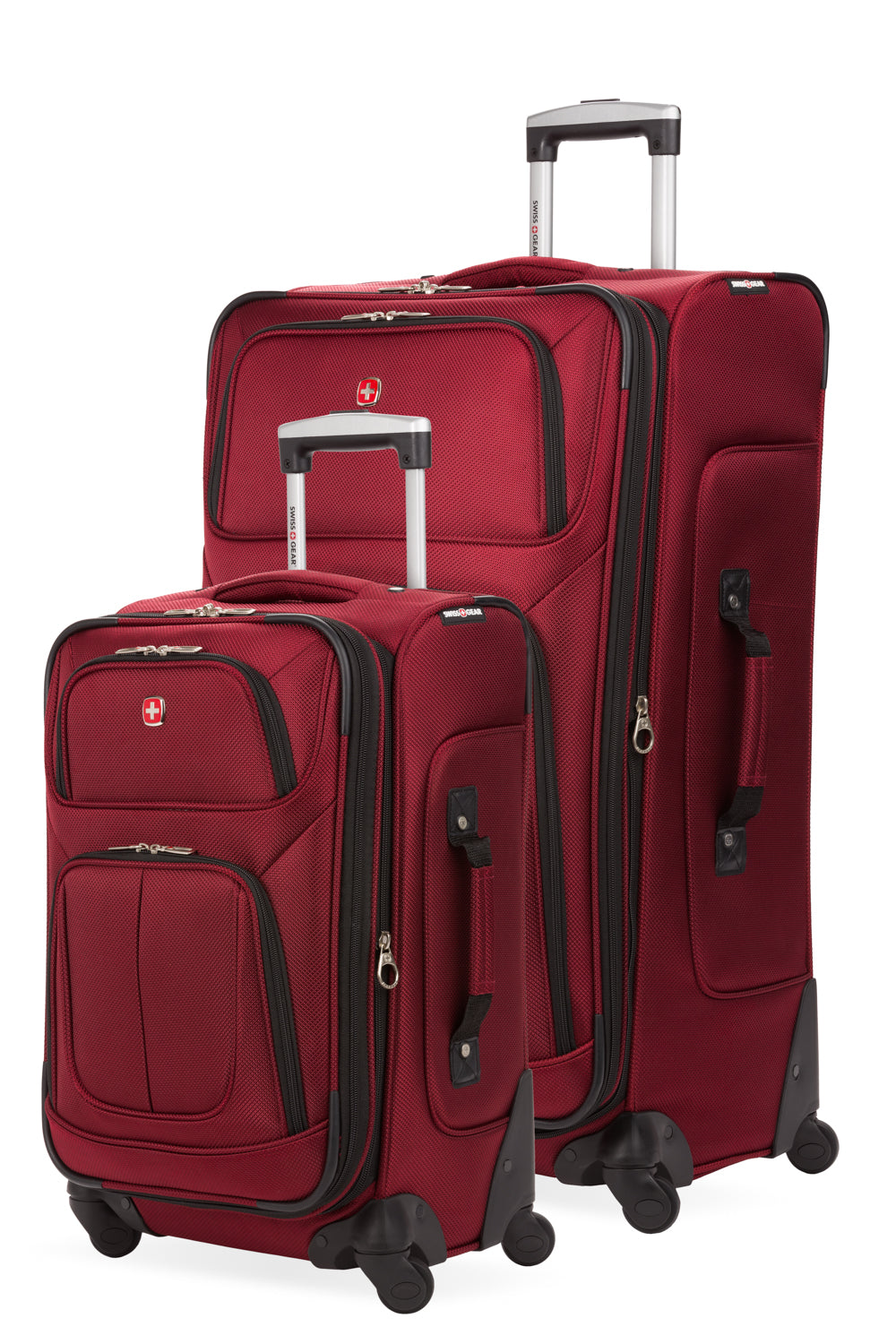 SWISSGEAR Sion 2-Piece Spinner Set - Burgundy - 01