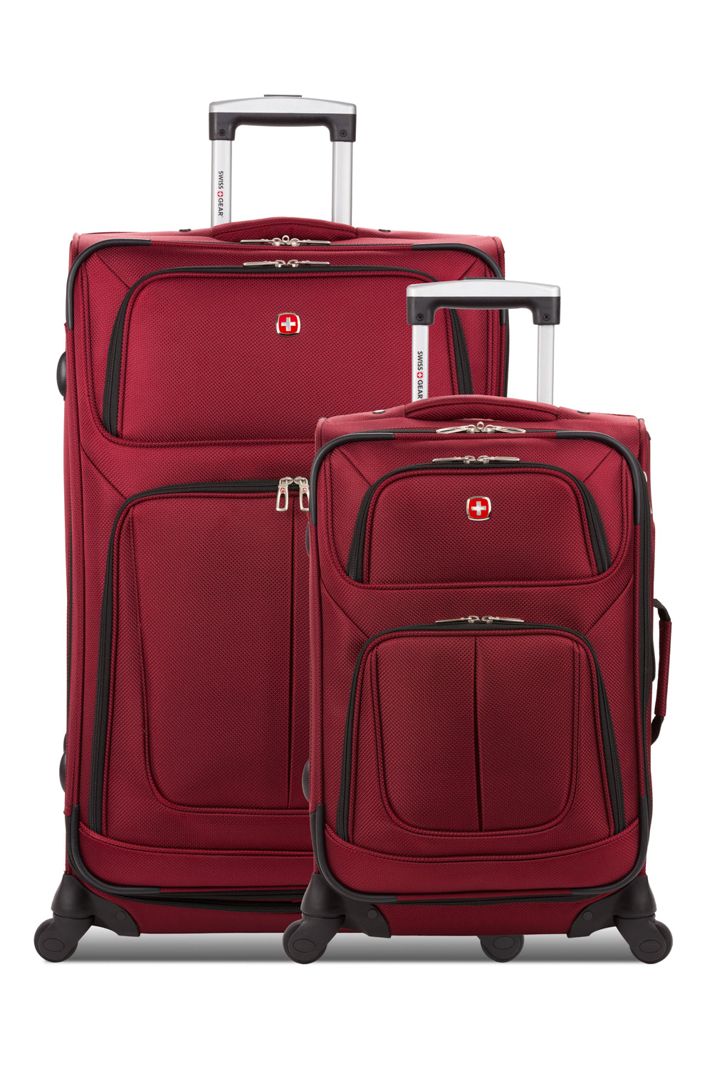 SWISSGEAR Sion 2-Piece Spinner Set - Burgundy - 05