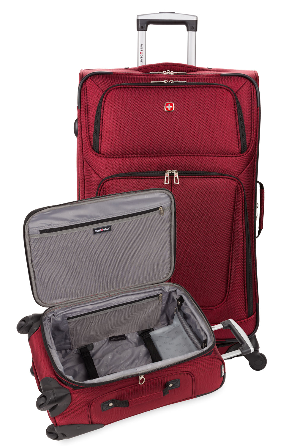 SWISSGEAR Sion 2-Piece Spinner Set - Burgundy - 11