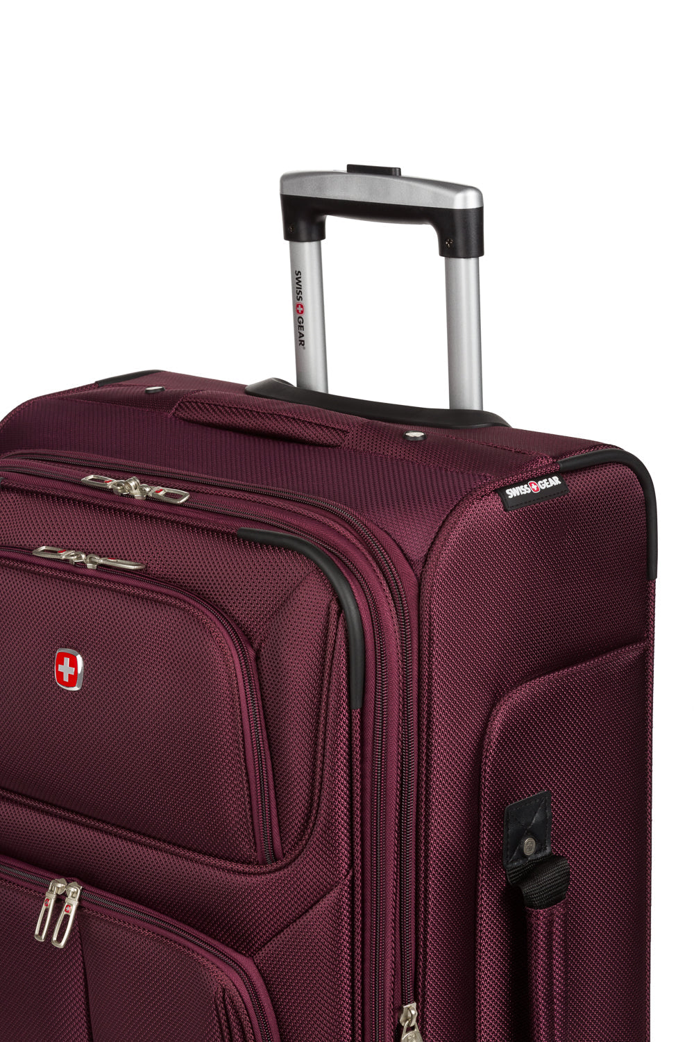 SWISSGEAR Sion Medium Checked Spinner - Merlot - 11