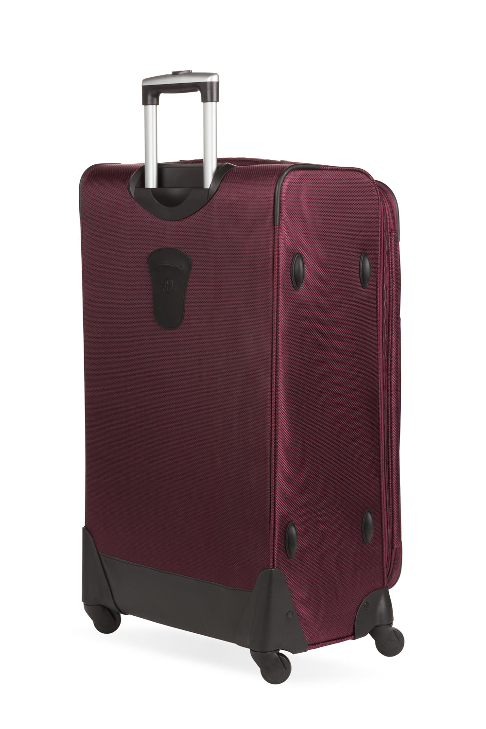 SWISSGEAR Sion Large Checked Spinner - Merlot - 02