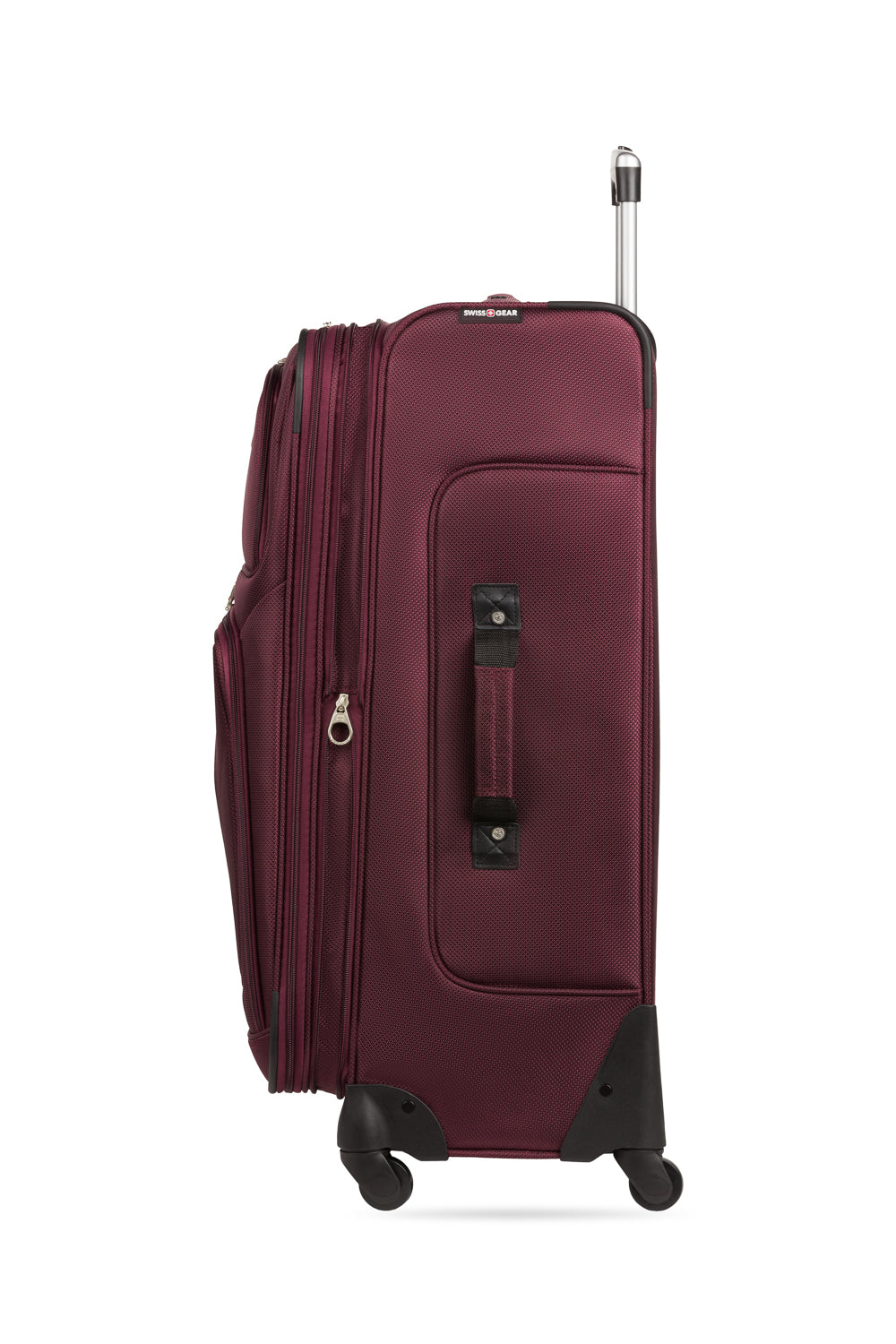 SWISSGEAR Sion Large Checked Spinner - Merlot - 05