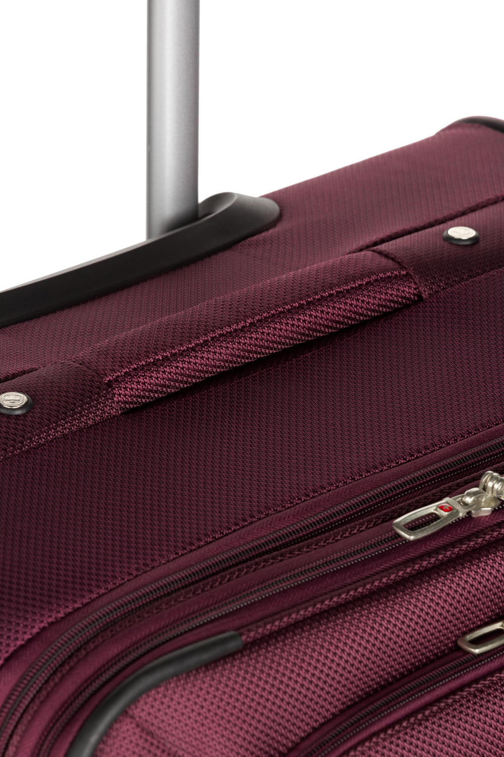 SWISSGEAR Sion Large Checked Spinner - Merlot - 11