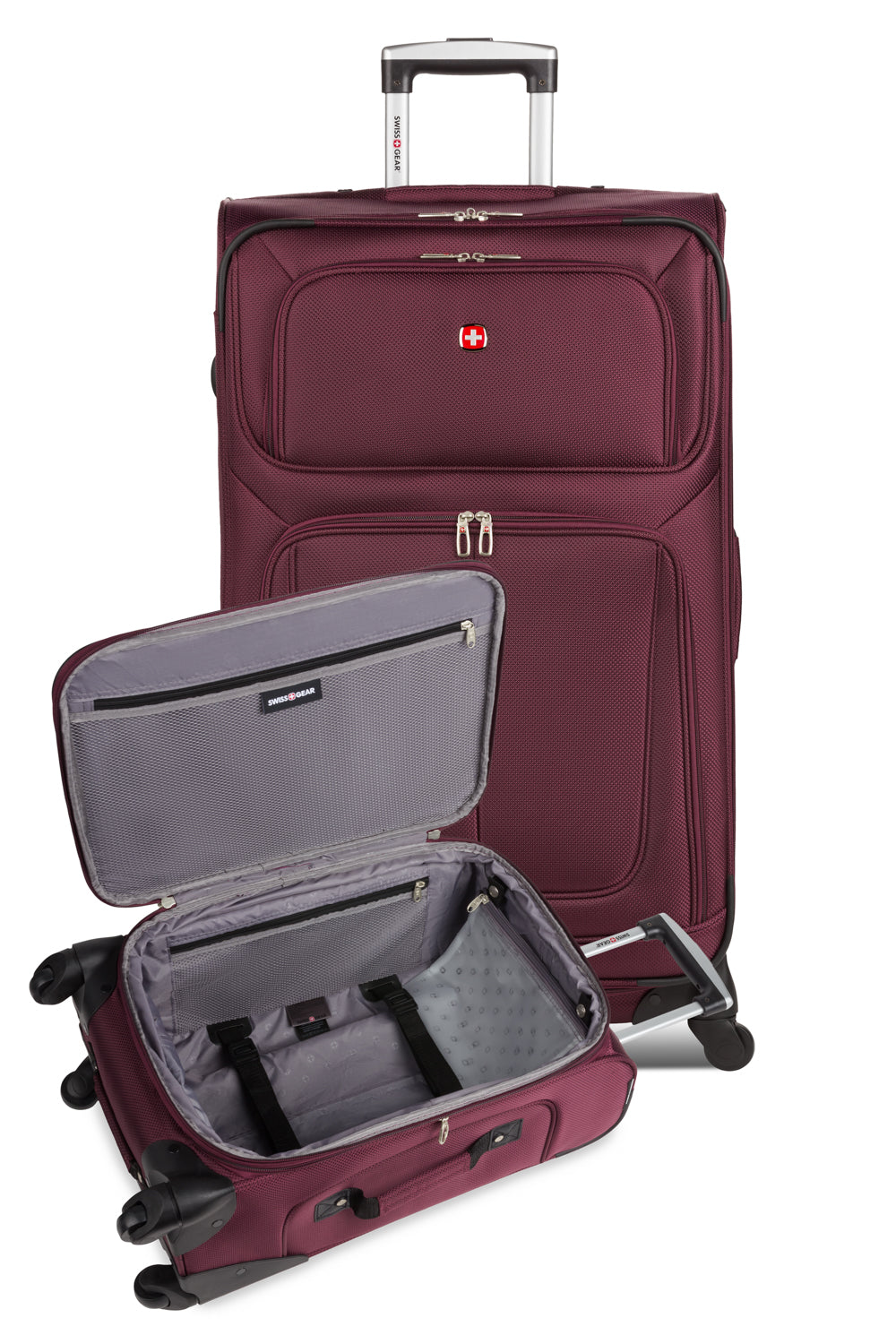 SWISSGEAR Sion 2-Piece Spinner Set - Merlot - 11