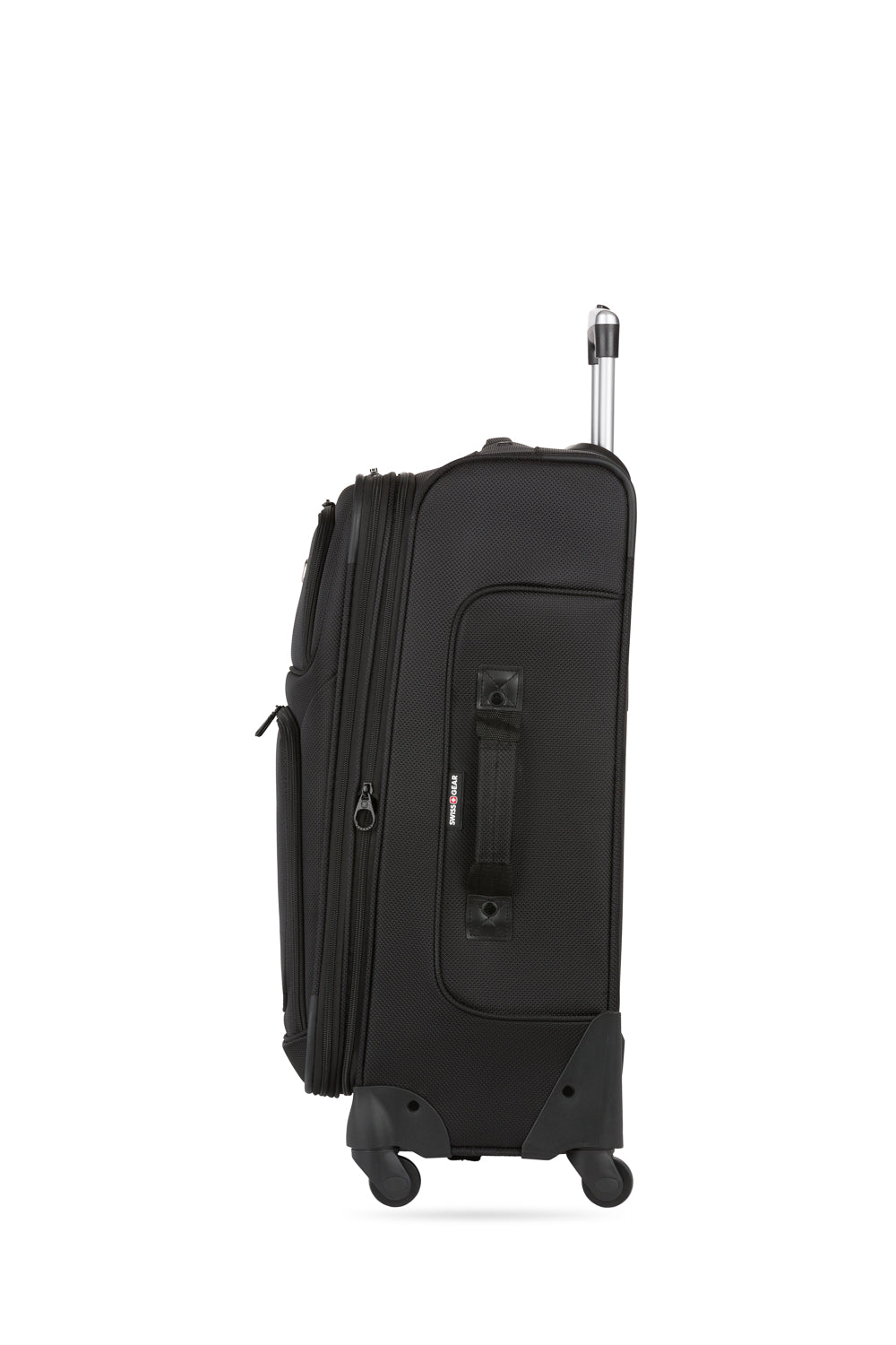 SWISSGEAR Sion Medium Checked Spinner - Black - 04