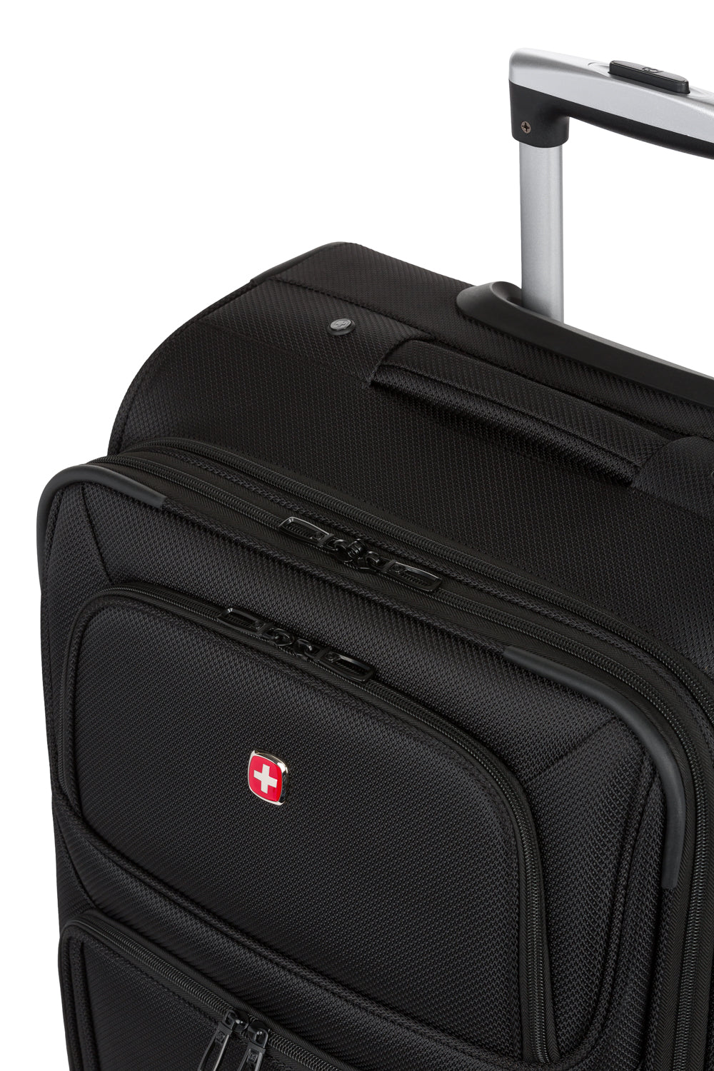 SWISSGEAR Sion Medium Checked Spinner - Black - 11