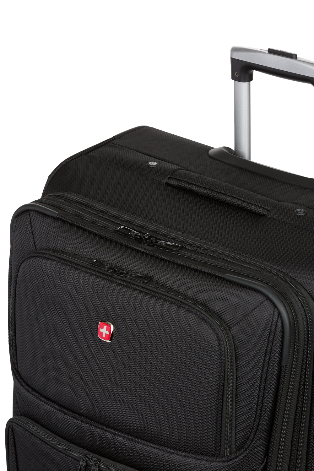 SWISSGEAR Sion Large Checked Spinner - Black - 12