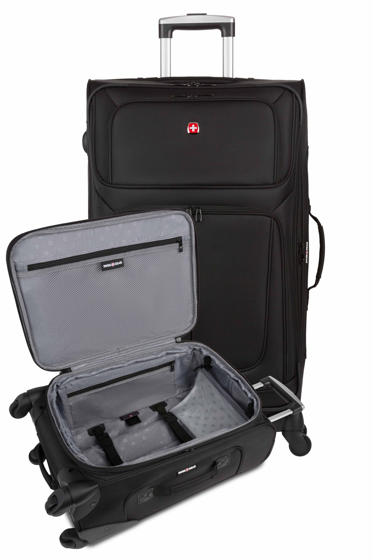 SWISSGEAR Sion 2-Piece Spinner Set - Black - 13
