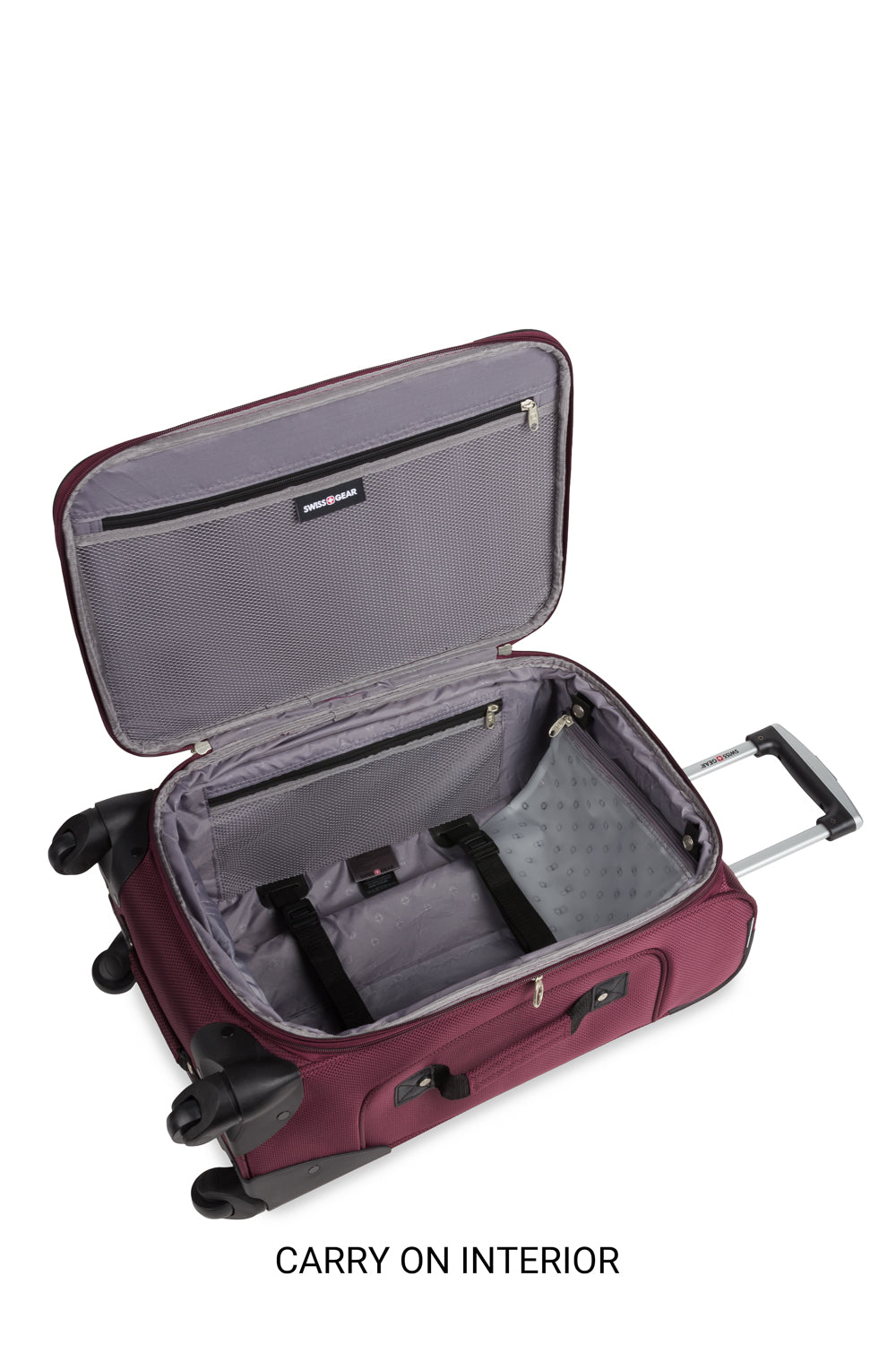 SWISSGEAR Sion 3-Piece Spinner Set in Merlot