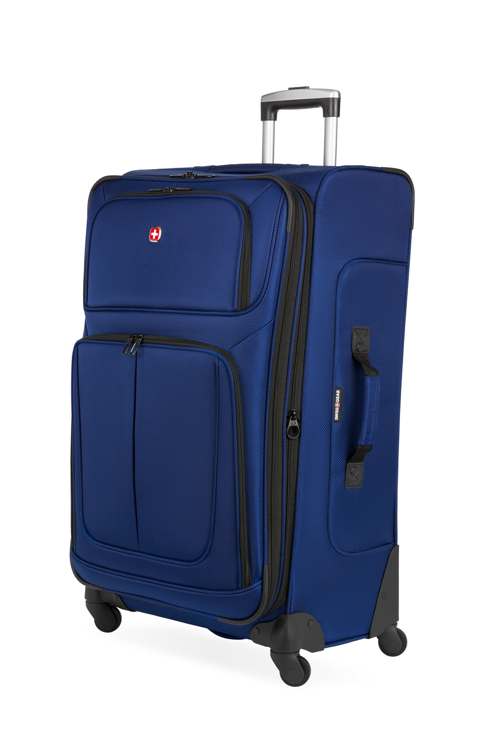 SWISSGEAR Sion Large Checked Spinner in Blue