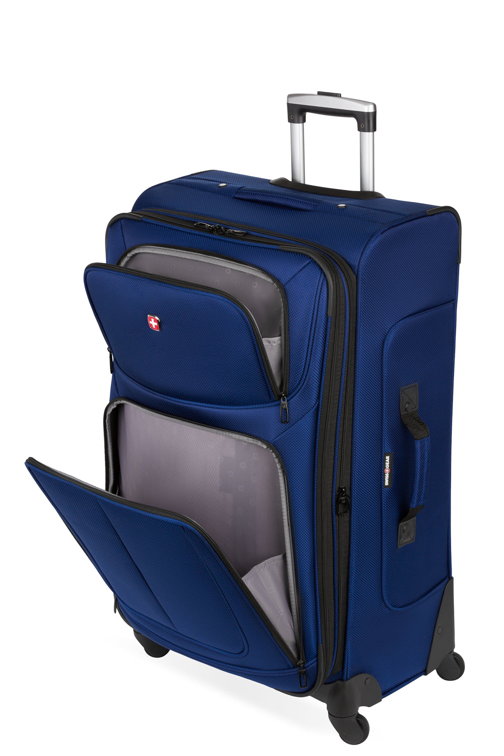 SWISSGEAR Sion Large Checked Spinner - Blue - 13