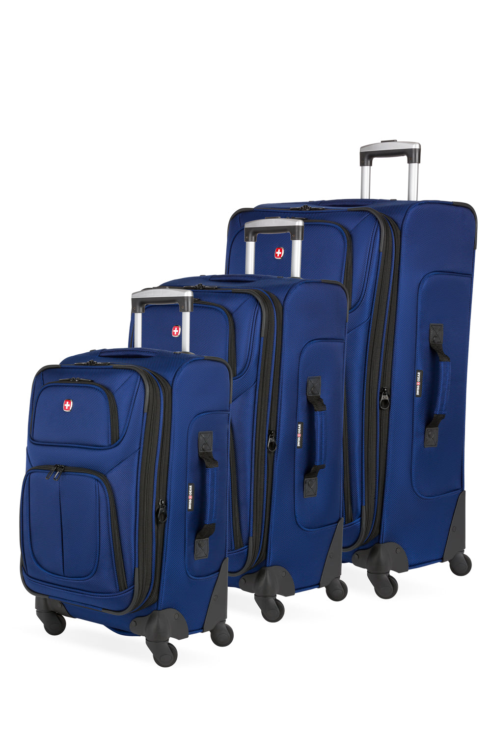 SWISSGEAR Sion 3-Piece Spinner Set - Blue - 01