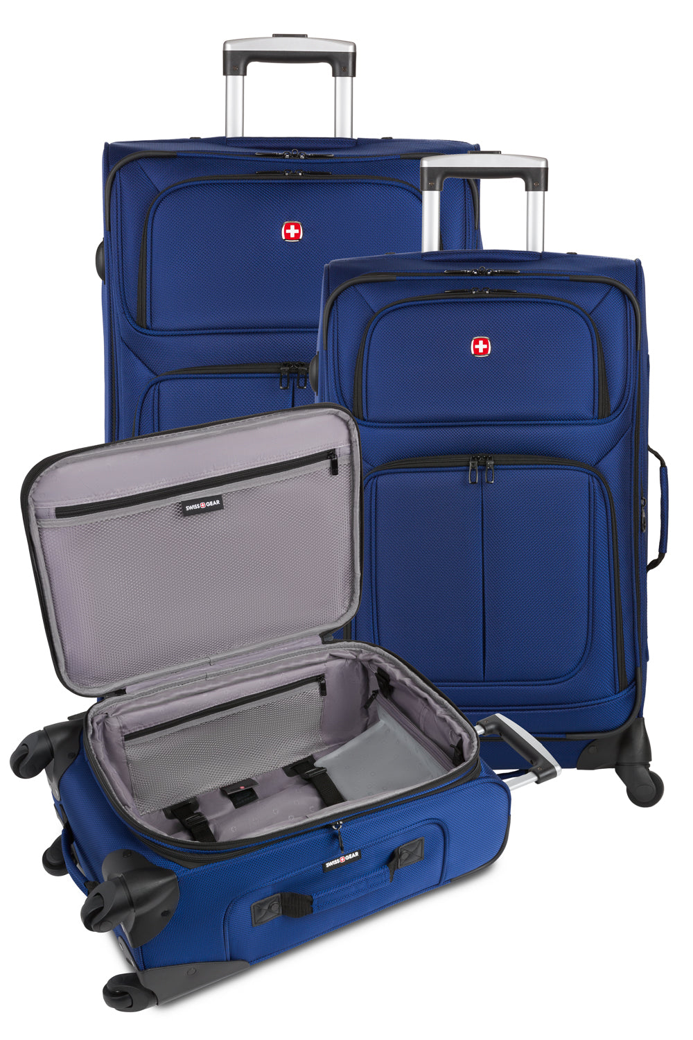 SWISSGEAR Sion 3-Piece Spinner Set - Blue - 11