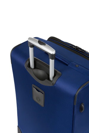 SWISSGEAR Sion 6283 Expandable 2pc Spinner Luggage Set Push-button locking telescopic handle for easy pushing or pulling of luggage