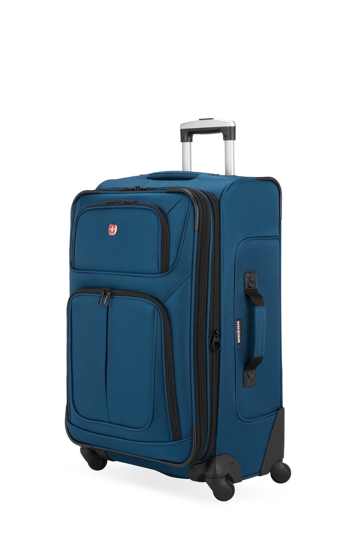SWISSGEAR Sion Medium Checked Spinner - Ocean Blue - 01