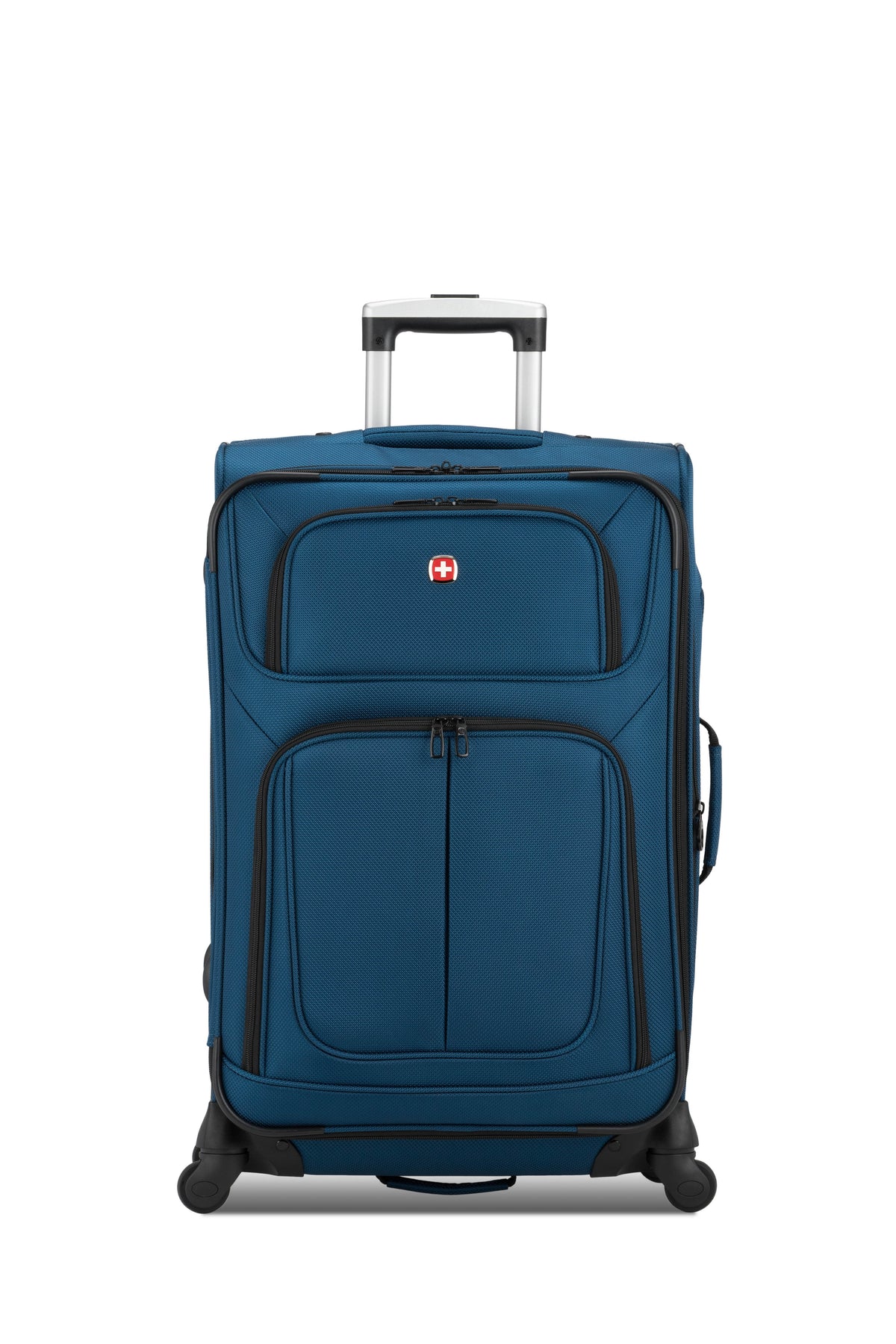 SWISSGEAR Sion Medium Checked Spinner - Ocean Blue - 03