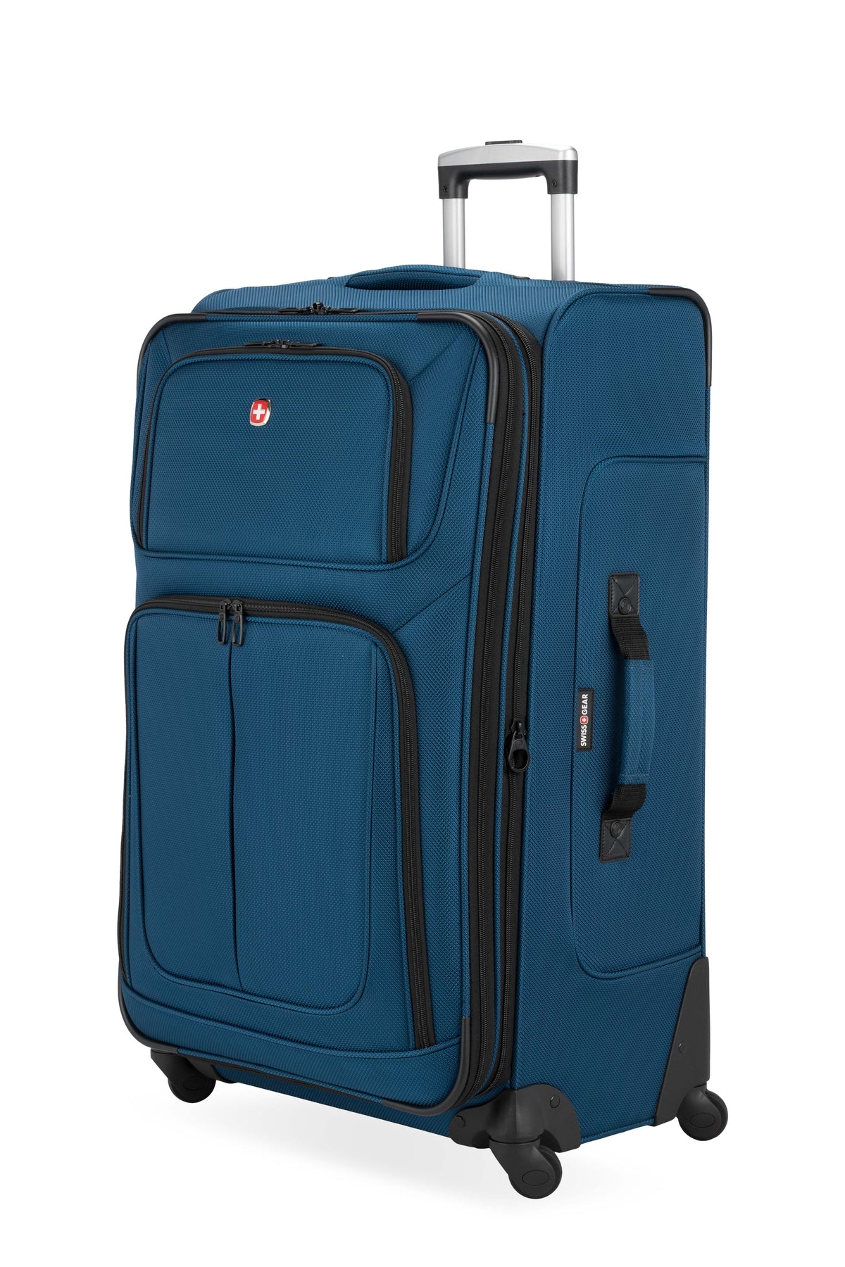 SWISSGEAR Sion Large Checked Spinner - Ocean Blue - 01