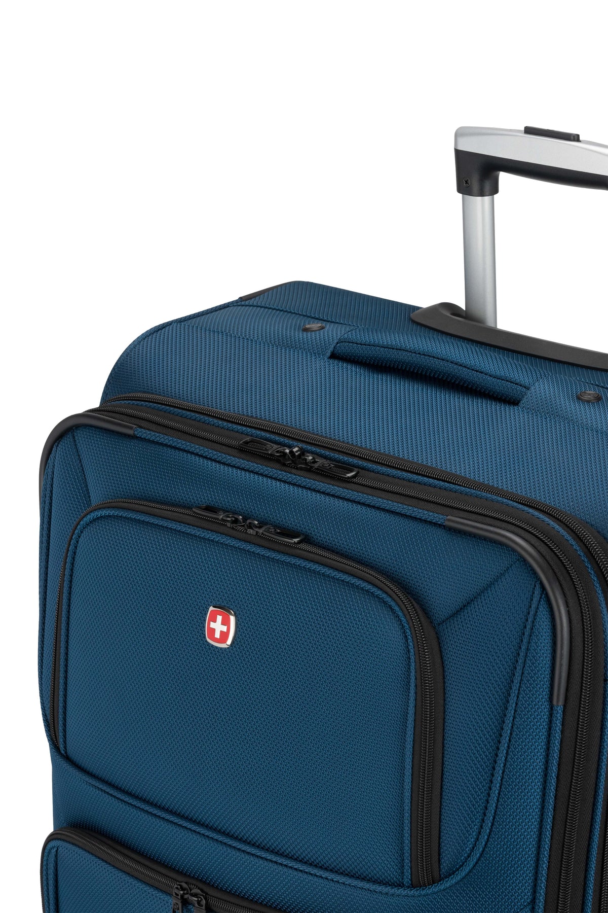 SWISSGEAR Sion Large Checked Spinner - Ocean Blue - 12