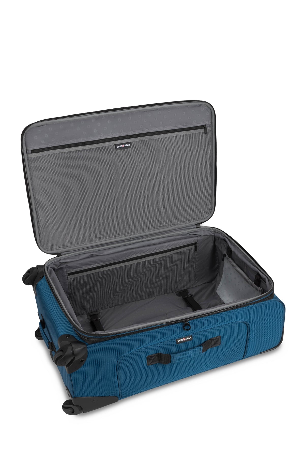 SWISSGEAR Sion Large Checked Spinner - Ocean Blue - 04