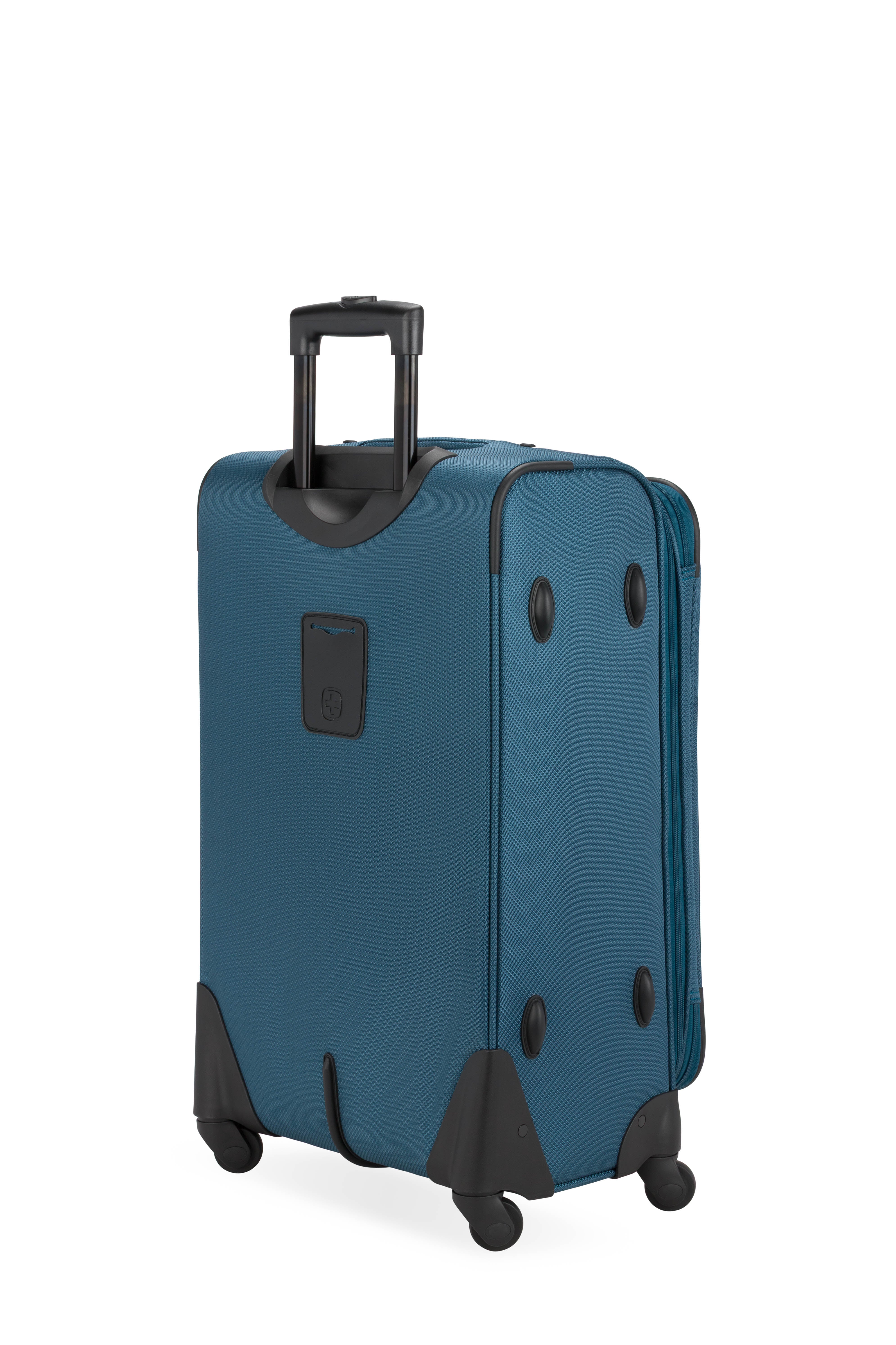 SWISSGEAR Sion Medium Checked Spinner in Atlas Blue