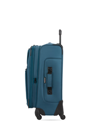 SWISSGEAR Sion Medium Checked Spinner in Atlas Blue