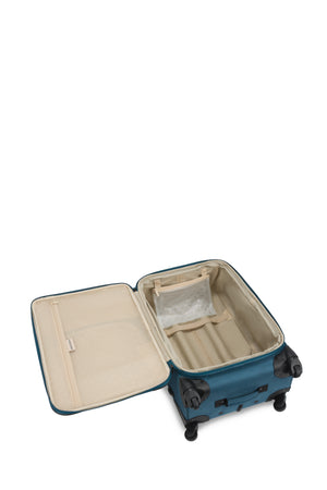 SWISSGEAR Sion Medium Checked Spinner in Atlas Blue