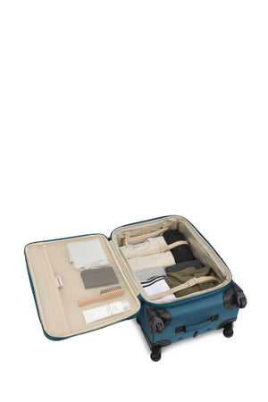 SWISSGEAR Sion Medium Checked Spinner in Atlas Blue