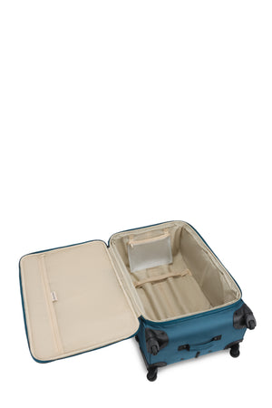 SWISSGEAR Sion Large Checked Spinner in Atlas Blue