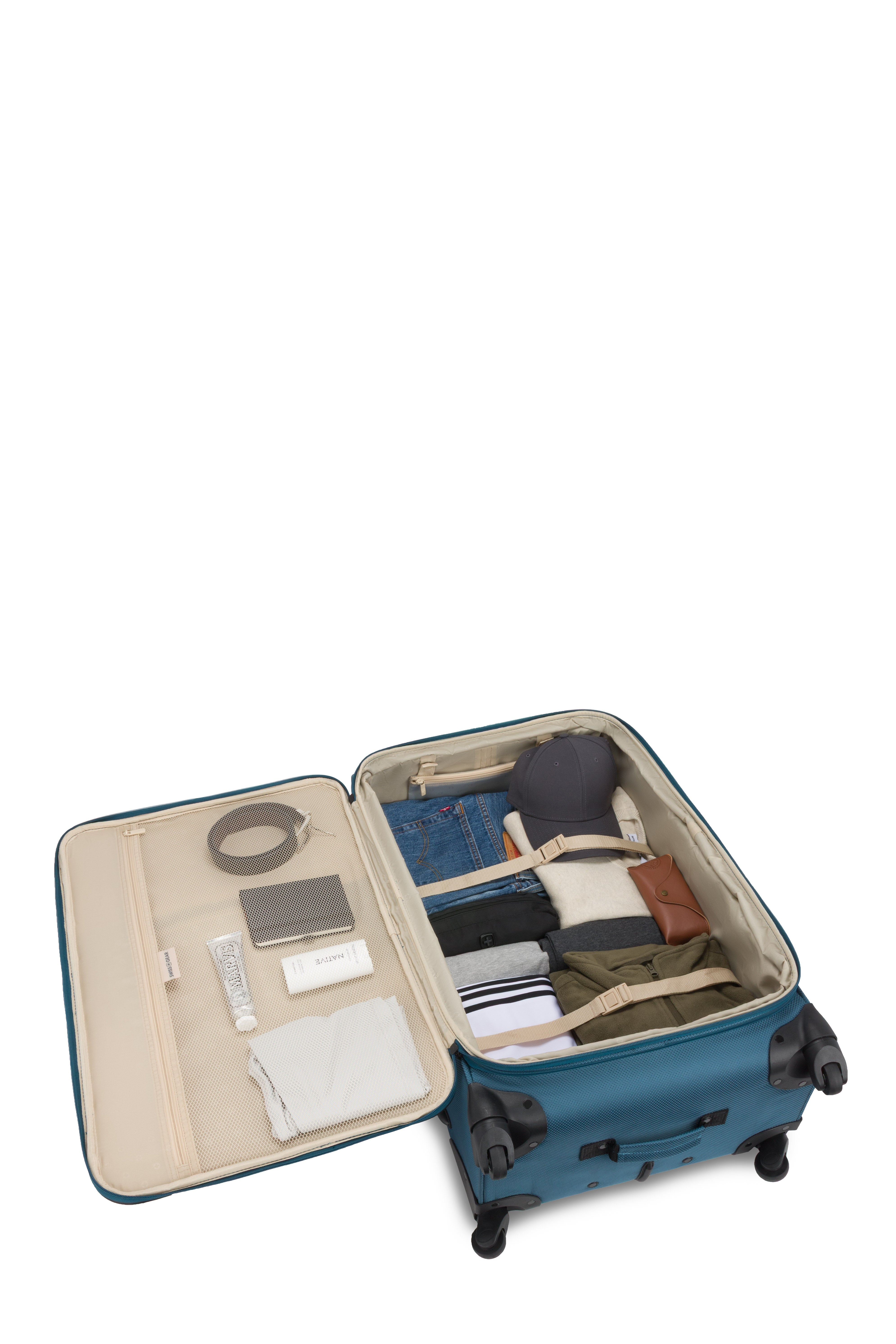 SWISSGEAR Sion Large Checked Spinner - Atlas Blue - 07