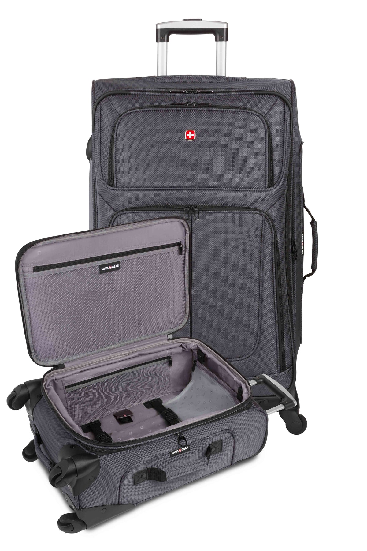 SWISSGEAR Sion 2-Piece Spinner Set - Dark Grey - 11