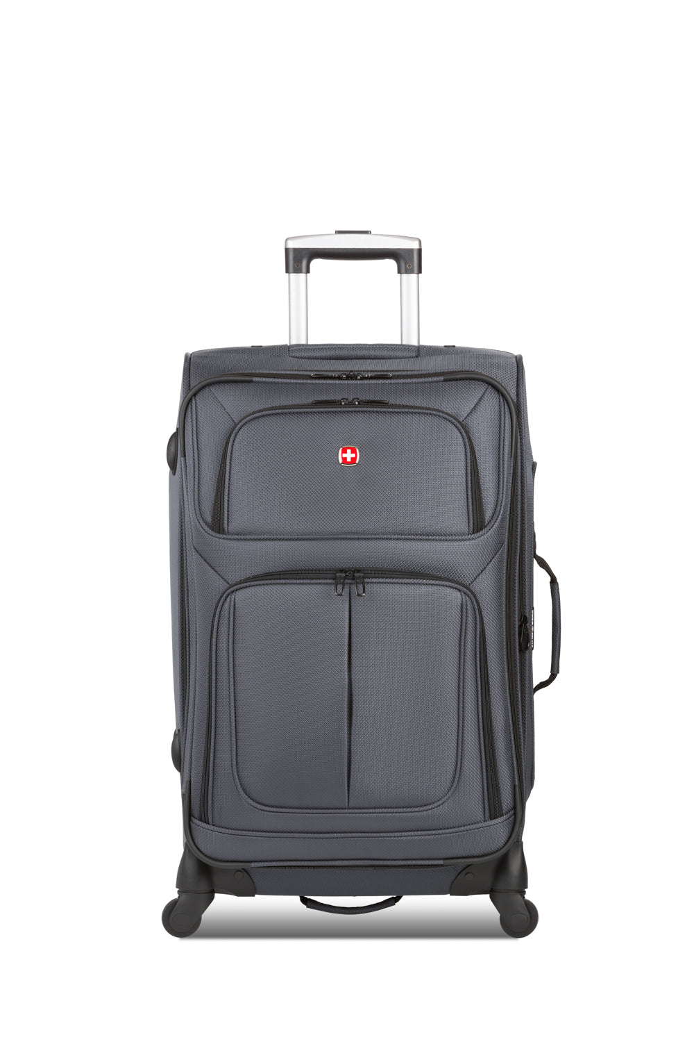 SWISSGEAR Sion Medium Checked Spinner - Dark Grey - 03