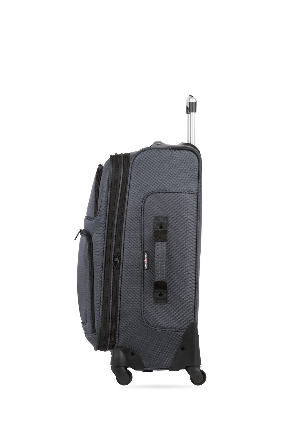 SWISSGEAR Sion Medium Checked Spinner - Dark Grey - 05