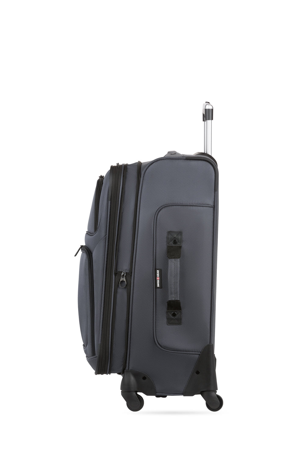 SWISSGEAR Sion Medium Checked Spinner - Dark Grey - 06