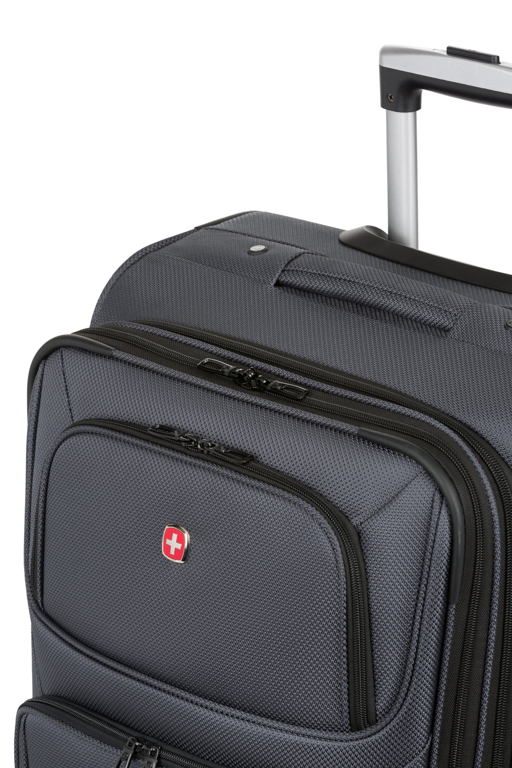 SWISSGEAR Sion Medium Checked Spinner - Dark Grey - 10