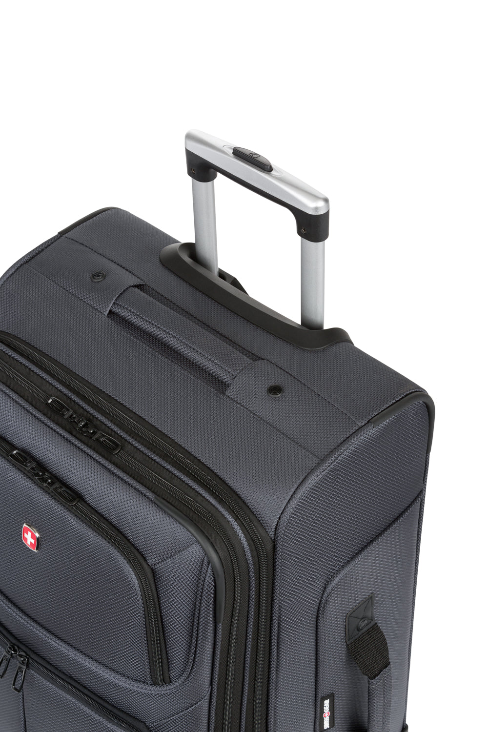SWISSGEAR Sion Medium Checked Spinner - Dark Grey - 11