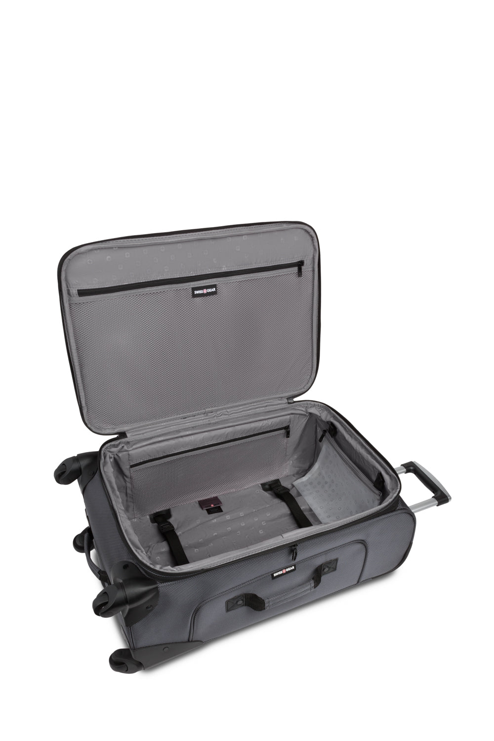 SWISSGEAR Sion Medium Checked Spinner - Dark Grey - 04