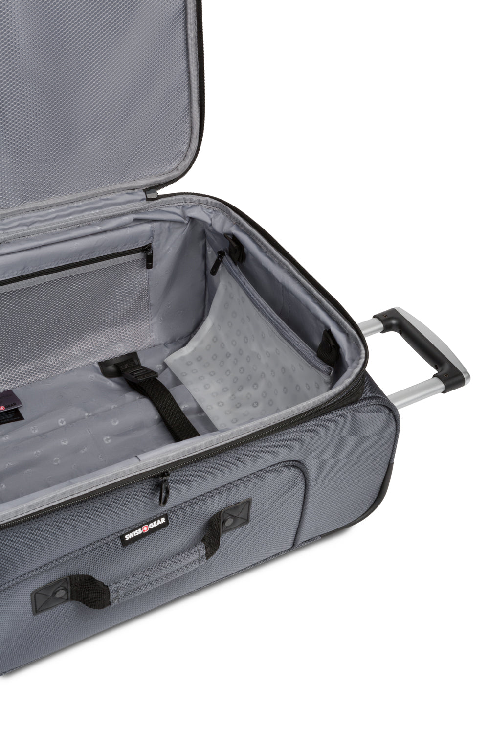 SWISSGEAR Sion Medium Checked Spinner - Dark Grey - 12