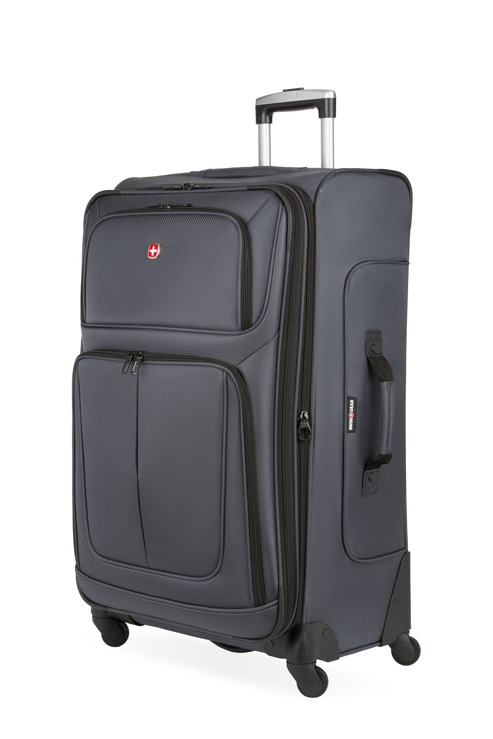 SWISSGEAR Sion Large Checked Spinner - Dark Grey - 01