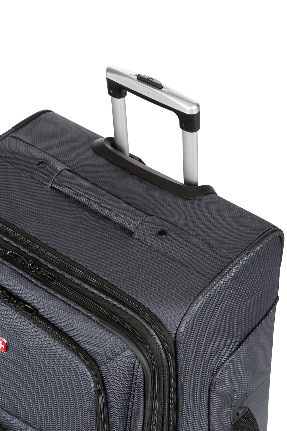SWISSGEAR Sion Large Checked Spinner - Dark Grey - 11