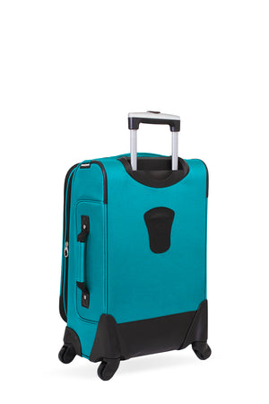 SWISSGEAR Classic Traveler Carry-on Bundle in Teal/Black/Grey